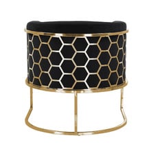 Jardine Velvet Armchair